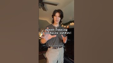 renfaire outfit in one minute! #renfaire #renaissance #medieval #fantasy #cosplay #ootd #fashion