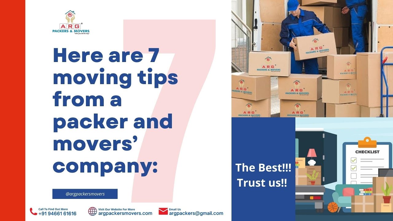 Here are 7 moving tips from a packer and movers’ company YouTube