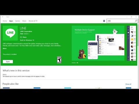 Instal Aplikasi Android LINE di laptop atau PC tanpa Emulator android
