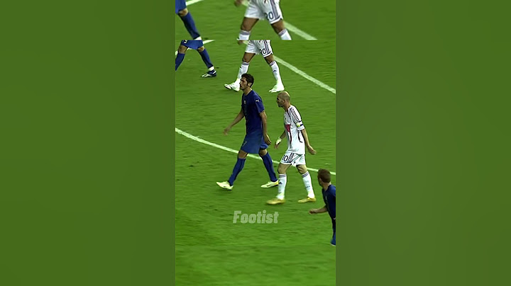 What Materazzi Said to Zidane 😱