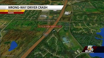 Police: Chase with wrong-way driver ends in crash with patrol car