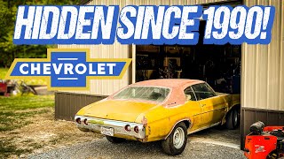 LOST and FOUND! Ratty 1972 Chevy Chevelle  Will It Run After 32 Years?