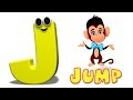 Phonics letter j song  alphabet songs for toddlers  abc rhymes for children by kids tv