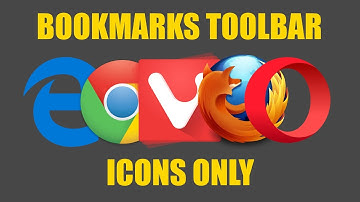 How To Show Icons Only On Your Bookmarks Bar In Your Browser