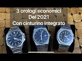 2021: 3 orologi che consiglio con cinturino integrato ed a fascia bassa di prezzo