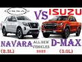 ALL NEW Nissan NAVARA Vs ALL NEW Isuzu D-MAX | Which should you buy?
