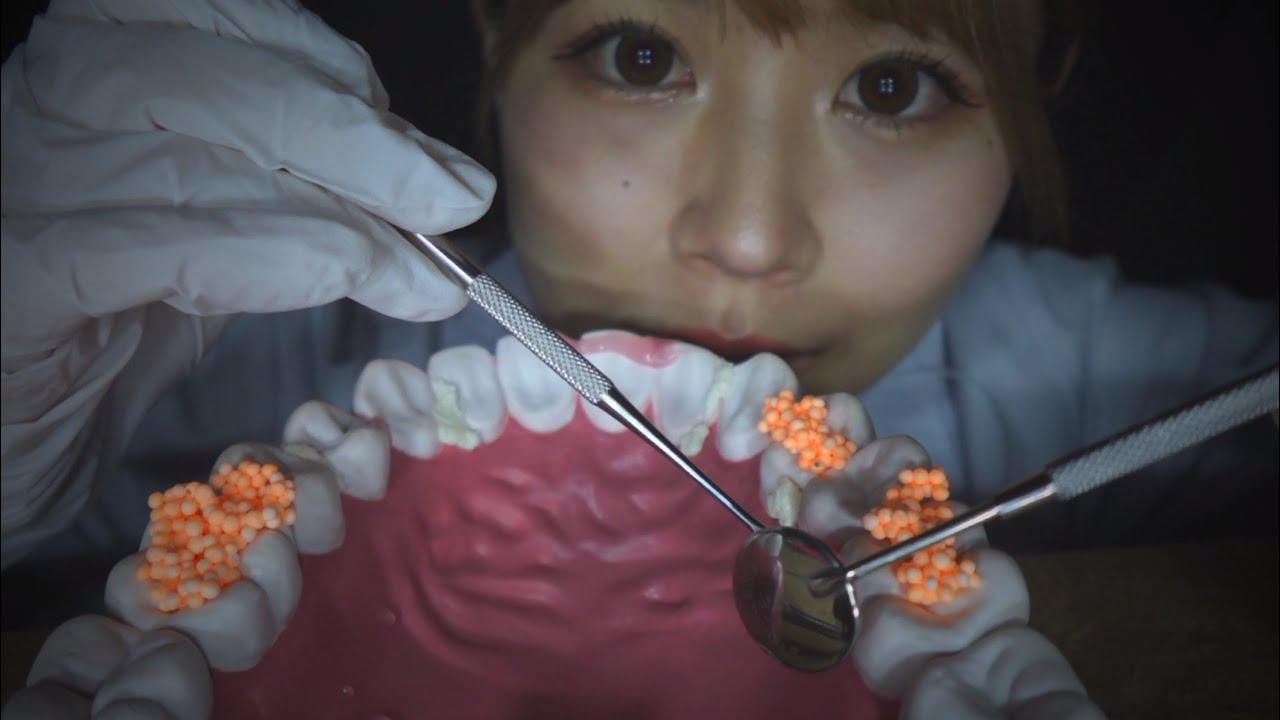 【ASMR】歯の掃除🦷をします👩‍⚕️ 歯垢除去🦷🪥✨【歯医者ロールプレイ】