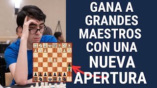 El misterioso jugador de ajedrez que gana a Grandes Maestros con una nueva apertura