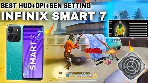 BEST  SENSITIVITY SETTING ⚙️ INFINIX SMART 7 PULSE DEVICE 📱 IN FREE FIRE