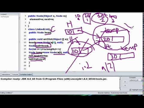 Linked List - 1 (Concept, Print, Reverse, Count) in Java - YouTube
