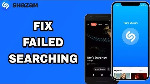 How To Fix And Solve Failed Searching On Shazam App | Final Solution