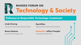 Pathways to Responsible Technology: Investment