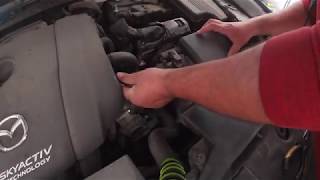 2017 Mazda CX5 throttle body cleaning