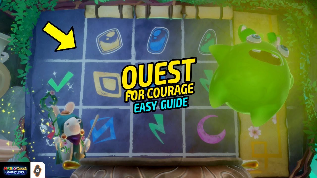 EASY GUIDE: All Correct Recipes (Quest for Courage) | Mario Rabbids: Sparks of Hope Walkthrough