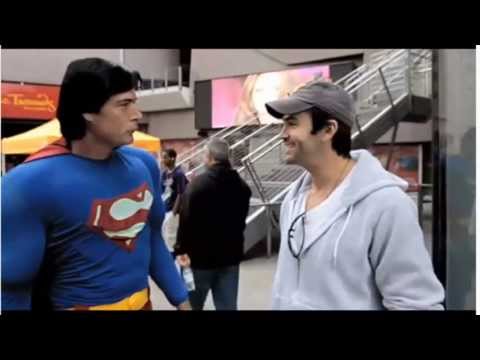 Superman qui perd son sang-froid