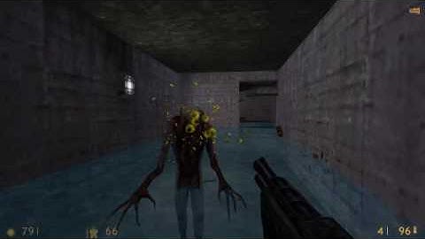 Half Life Walkthrough Part 5 Power Up, On A Rail