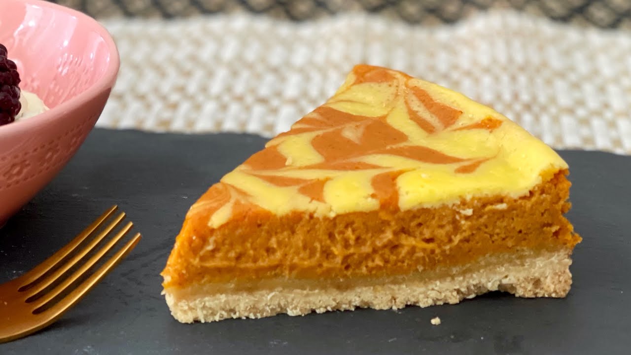 Anna Olson's Pumpkin Swirl Cheesecake YouTube