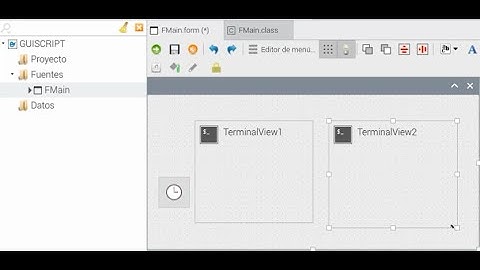 EJECUTAR SCRIPT AUTOMATICAMENTE DESDE FORMULARIO CON TERMINAL EN GAMBAS LINUX.