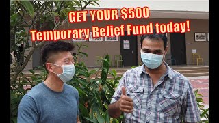 Learn more about getting your $500 Temporary Relief Fund today!