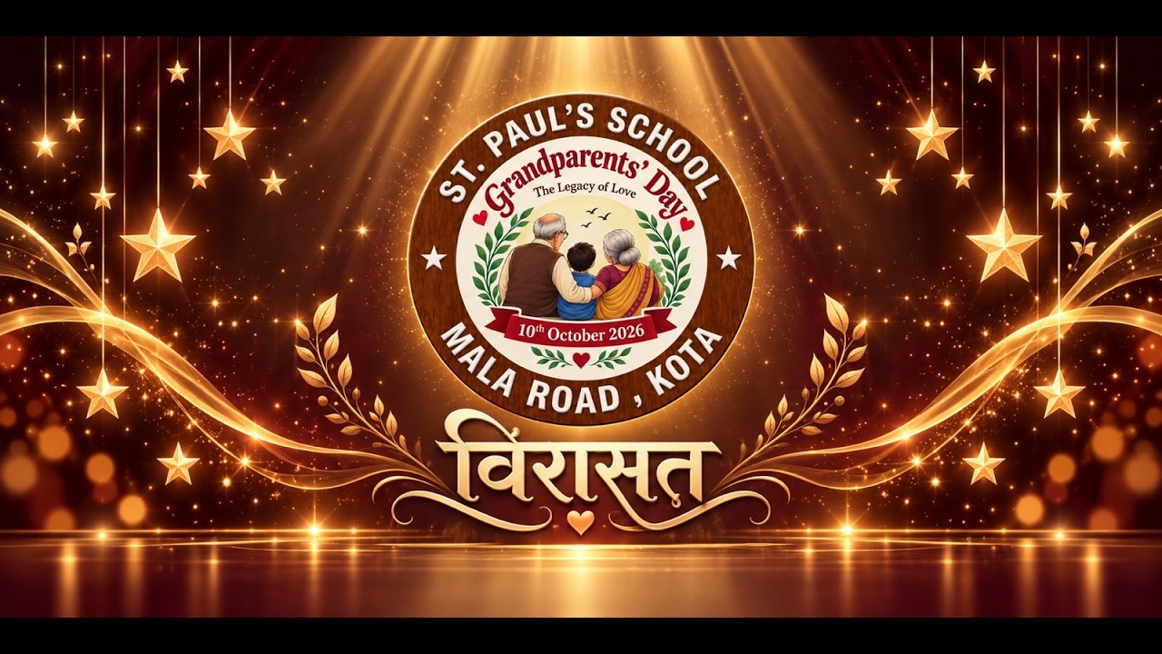 St. Paul's Sr. Sec School Mala Road Grandparents' Day