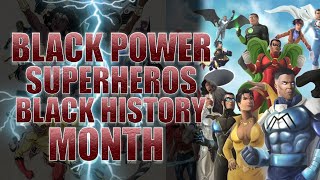 The Birth of Black Superheroes