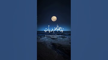 سورة إبراهيم الآيات  { ١٩ - ٢٠ } #المصحف #quran #اكسبلور #islamicfestival #حالات_واتس #islamicholida