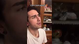 Boiled Pizza Prank To Italian Mom