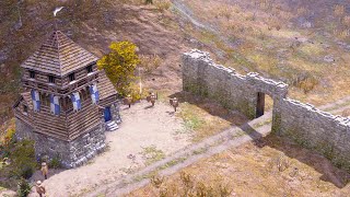 INVASION DEFENSE | Medieval Survival City Builder | Warfare & Defense Builds | Farthest Frontier screenshot 2