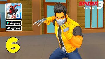 Spider Fighter 3: Action Game - Mobile Gameplay Walkthrough Part 6 - New Update! (Android, iOS)