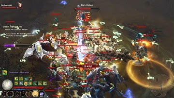 Diablo III S36 42/42 Crusader Seeker of Light Blessed Hammer GR150 Clear Rank 1 PS