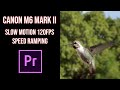 Canon M6 Mark II: Slow Motion 120fps Speed Ramping
