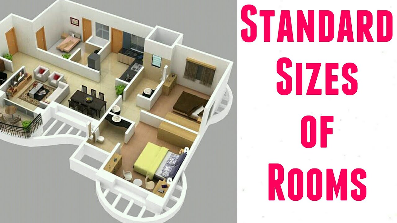 Standard Sizes Of Rooms Of House - Youtube