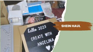 Shein Haul, Craft Supplies and Organizer
