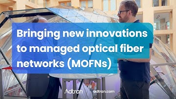 Bringing new innovations to managed optical fiber networks (MOFNs)