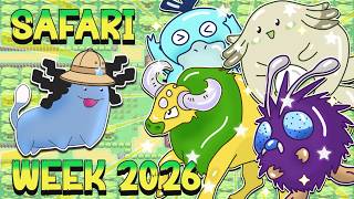 Its SAFARI WEEK 2026 | Pokemon Safari Zone Shiny Hunting