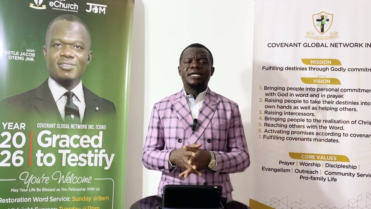 RESTORATION WORD SERVICE | MESSAGE: “INTERNAL” STABILITY | @4PM | 10 - 05 - 2026