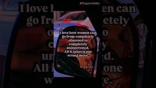 Women Switch Up Fast 😮‍🔥 From Obsessed to Unbothered | One Wrong Move &amp; It’s Over 💅 #shorts