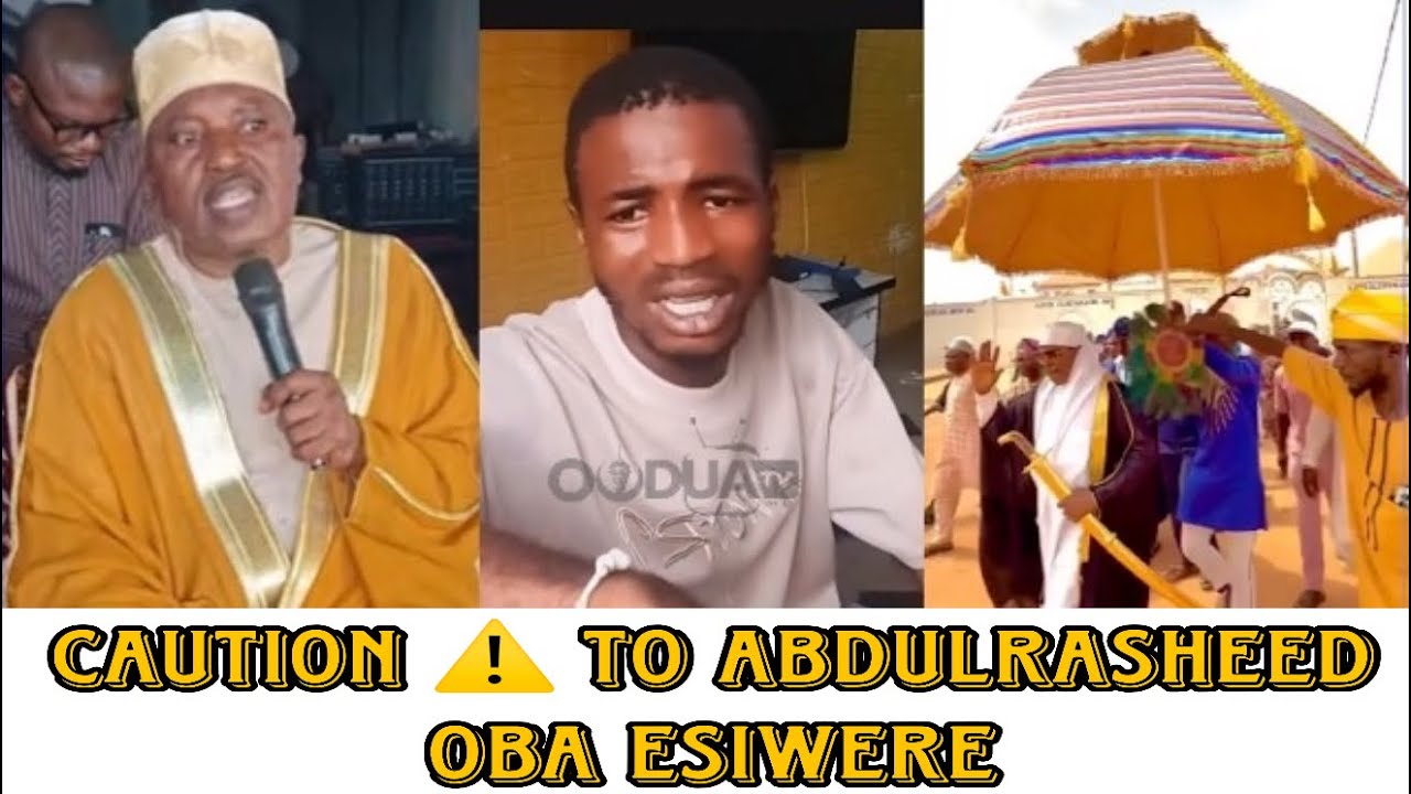 Abdulrasheed ẹṣiwere wo GAO lehin ti ọkunrin kaa kìlọ̀ fún àti àwọn ọba mì lórí ohun tí oluwo ń ṣe.