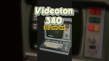 Building an Iconic Retro Terminal in Blender | Videton 340