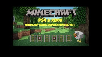 Minecraft PS4, PS3, XBOX 360 and XBOX one Rails Duplicaton