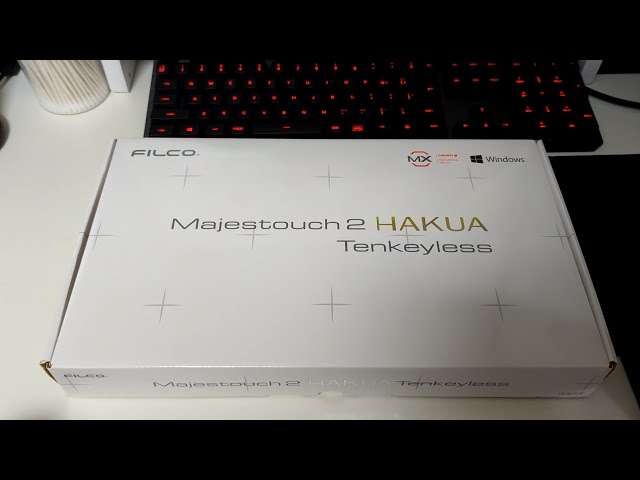 ピンク軸】FILCO Majestouch2 HAKUA テンキーレスキーボード紹介