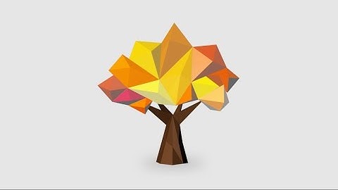Artistic Seasonal Tree Animation