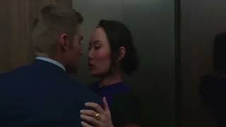 Sex Life Season 2 - Kiss Scene Cooper And Francesca Mike Vogel And Li Jun Li