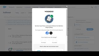 Service Case Flows & Quick Actions for Admins | Step-by-Step Guide | Salesforce Trailhead 2025