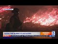 Crews continue to battle Alisal Fire with Red flag warning set to take effect Friday