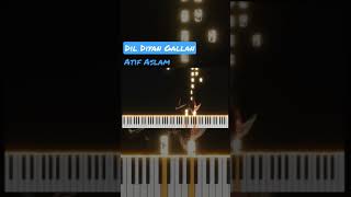 Dil Diyan Gallan | Instrumental ️| Piano | #shorts #YoutubeShorts #ytshorts