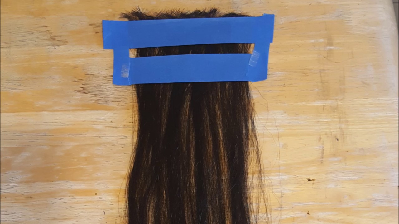 How To Sew Loose Hair Into Wefts
