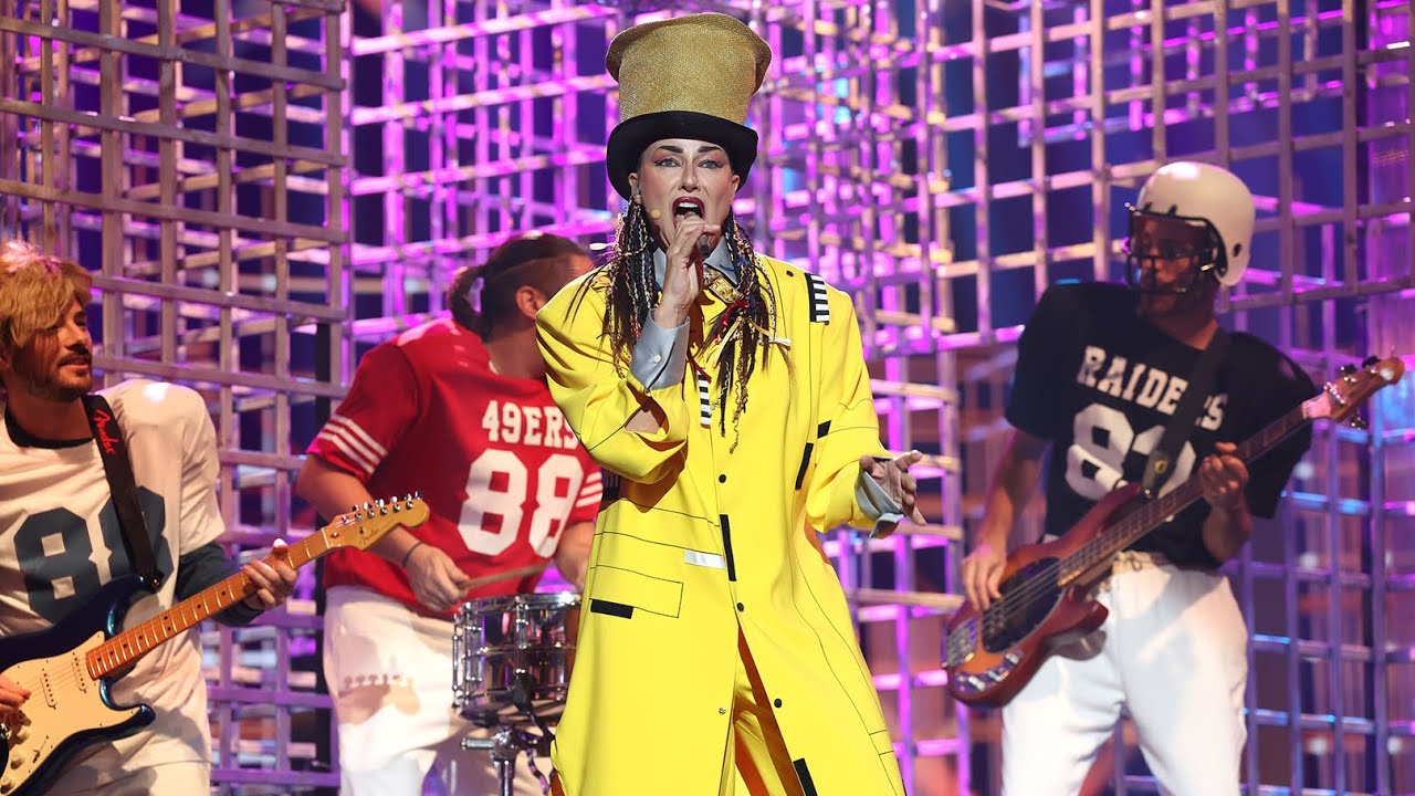 Anne Igartiburu imita a Boy George en 'Karma Chamaleon' - Tu Cara Me Suena