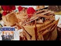 Receta: Mousse de chocolate con frutos rojos y chocolate congelado | Cocineros Mexicanos