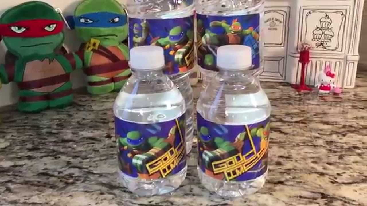 Teenage Mutant Ninja Turtles: Mutant Mayhem Pizza Water Bottle